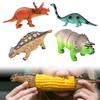 Dinosaur Corn Cob Holders with Stainless Steel Prongs Corn On The Cob Holders Reusable Sweetcorn Holders for Childs and Adults
