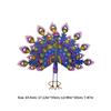 Peacock Animal Sculptures Garden Supplies Iron Decor Statue Craft Handicraft Waterproof  Gifts for Outdoor Indoor Yard