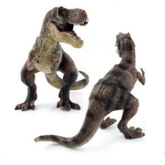 SanDoll Dinosaurier Figur Realistisches Modell Jurazeit 30cm Klasse Reptil Beeindruckendes fleischfressendes Kinderspielzeug Geschenk Displaytyp (Tyrannosaurus 2)