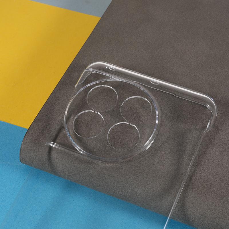 For OnePlus 11 5G Frameless Phone Case Hard PC Crystal Clear Mobile Phone Cover