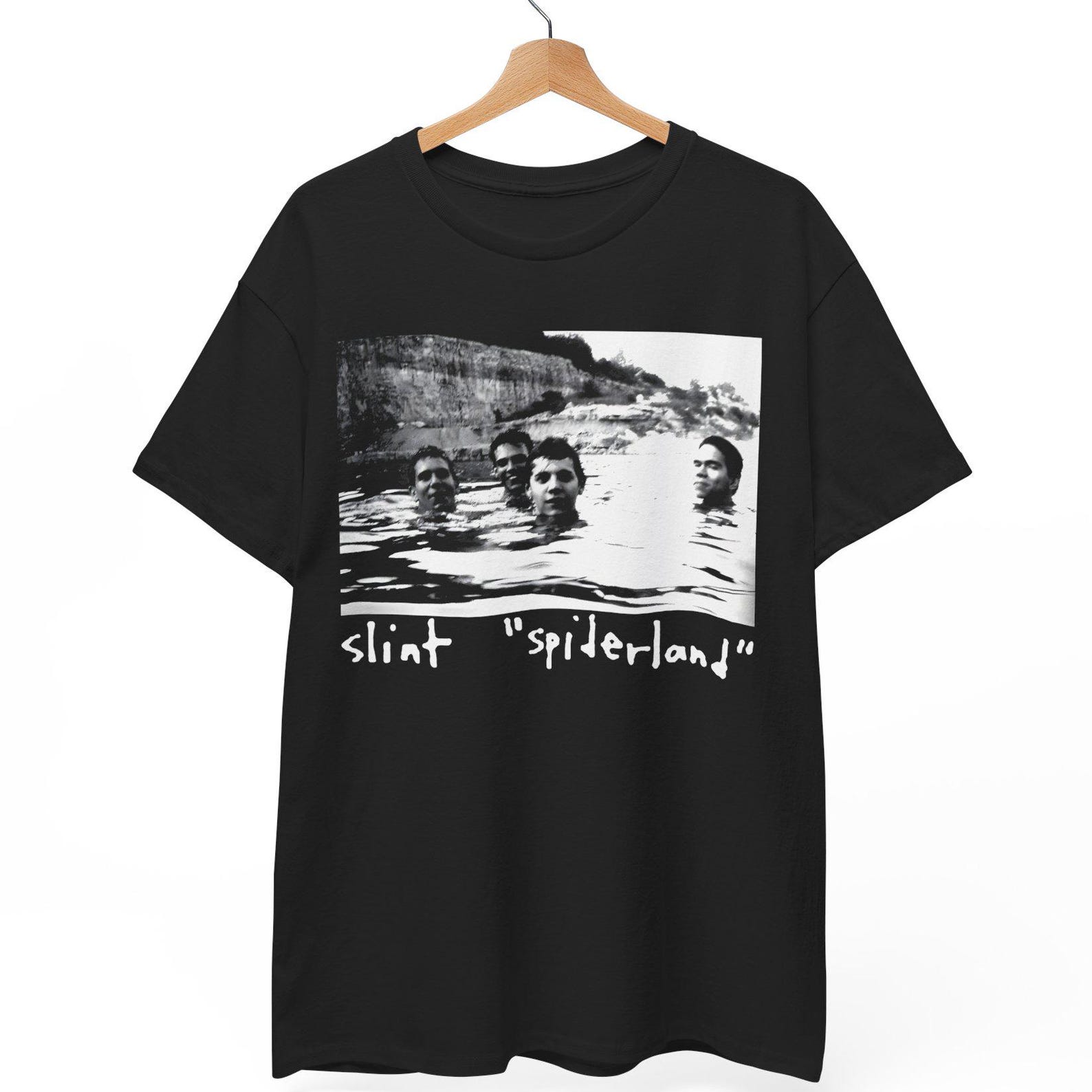 Slint Spiderland T-Shirt, Post-Rock Underground Music Tee, 90s Louisville Scene Apparel L