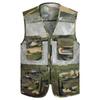 Men's Multi-Pocket Tactical Vest for Fishing and Photography - Mesh Design for Spring, Summer, and Autumn