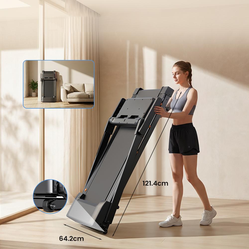 BIEŻNIA ELEKTRYCZNA DOMOWA SKŁADANA FT54 REGULACJA NACHYLENIA 15% z app do 150KG