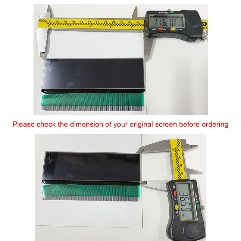 For Peugeot 206 307 Citroen C5 Central Navigator LCD Display Screen Multifunction Unit Pixel Repair