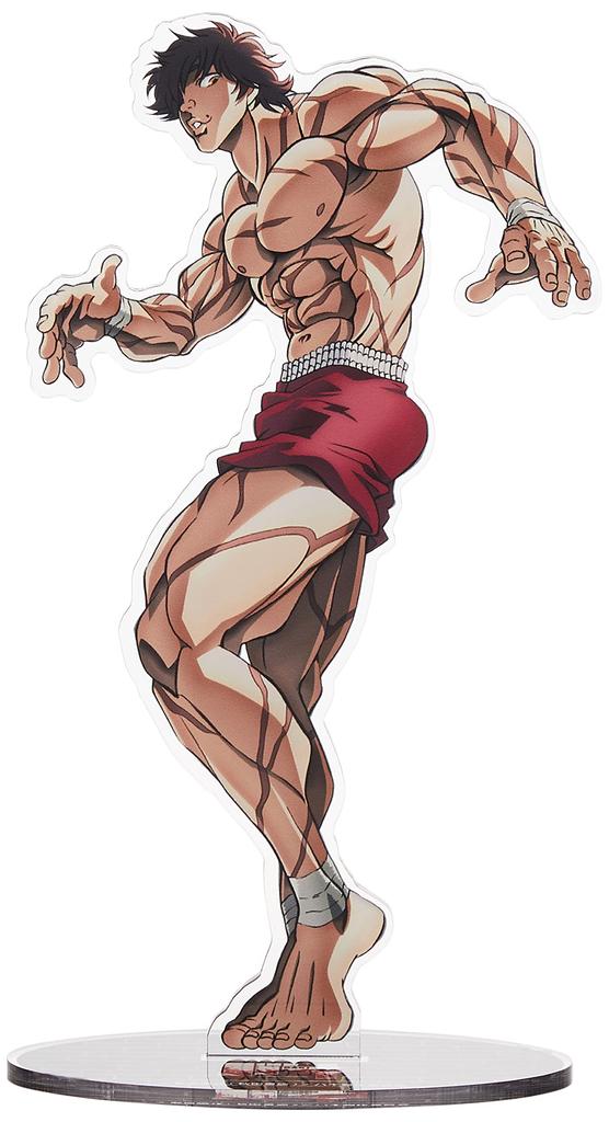 Accel Graphic Works Baki Acrylic Figure Width 160mm X Height 180mm AXELAF-005