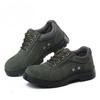 Safety Shoes Steel Bag Head Anti-smashing and Anti-puncture Anti-velvet Labor Insurance Shoes Anti-velvet Cowhide Work Shoes