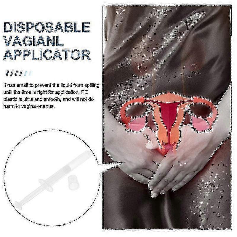100 Disposable Personal Lubricant Applicators for Intimate Health Care and Wellness