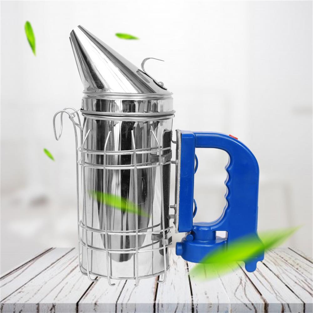 Stainless Steel Electric Bee Smoke Transmitter Kit Electric Beekeeping Tool Apiculture Beekeeping Tool