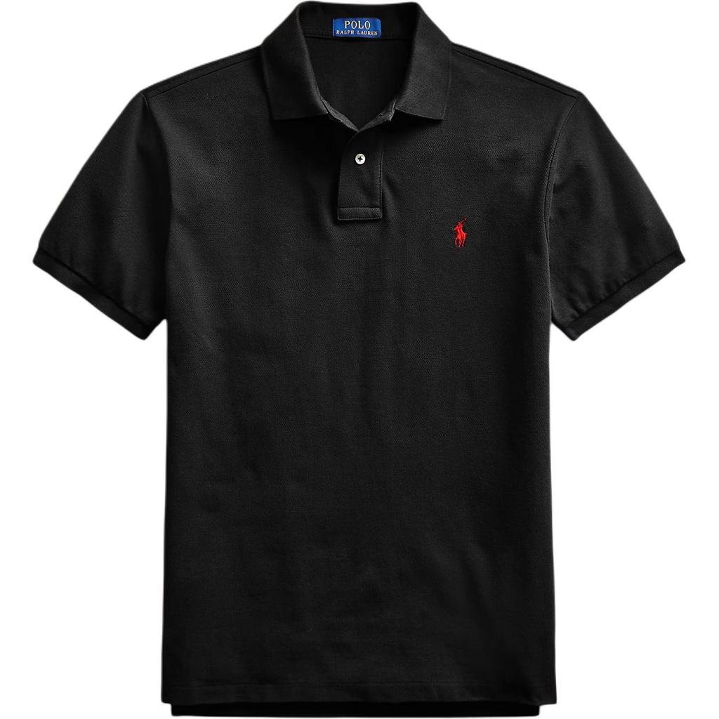 Polo Ralph Lauren Slim Fit Logo Embroidered Short Sleeved Polo Shirt 710795080-006