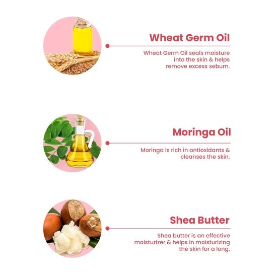 The Skin Story Moisturizing Face Cream | 24-Hour Hydration, Nourishing | Non-Oily with Moringa Oil, Wheat Protein, & Amino Acids | All Skin Types 50g