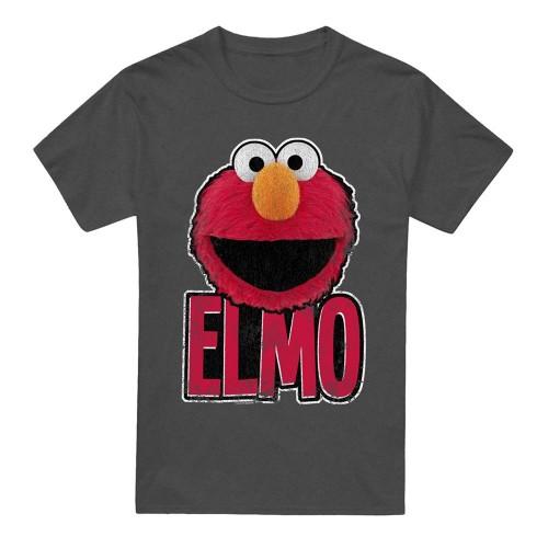 Sesame Street Unisex Adult Elmo Smile T-Shirt
