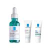 La Effaclar Peel Care Serum for Sensitive Exfoliating with Salicylic Combination and Green Peel Care Roche-Posay Kit, 30ml, Skin, Acid, Skin, Pores,