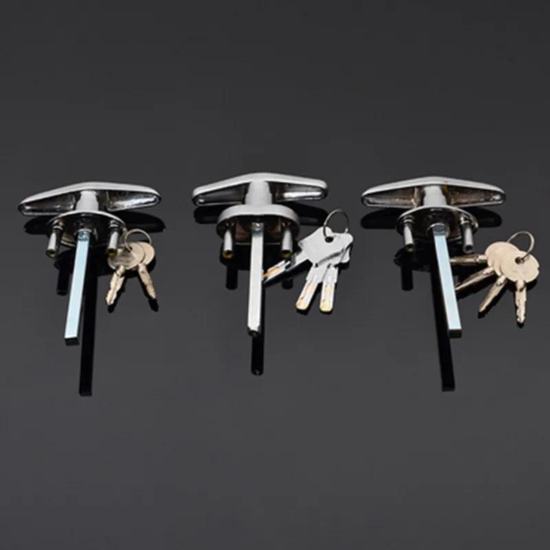 1 Types Garage Door Opener T Lock Handle with 2keys Secure Garage Door Locks
