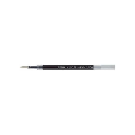 Zebra gel ballpoint pen refill JLV-0.5 lead black set of 5