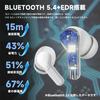 Bluetooth Wireless AI ENC IPX7 Up To 60 Hours of 2025 Latest Bluetooth Sound Low Instant Fast Single or for Web and Compatible with iPhone and Android