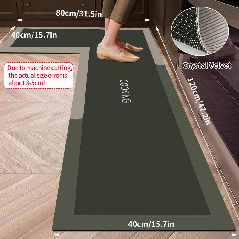 

Коврик для кухни, впитывающий воду, ковер для кухни, противоскользящий коврик для кухни, коврик для входа в ванную комнату