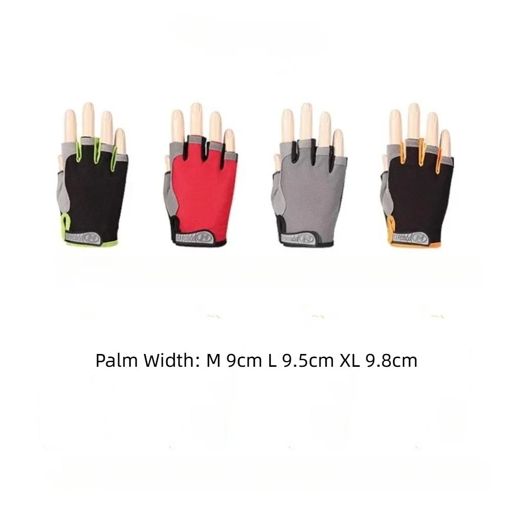 Fingerless Half Finger Gloves Breathable Bicycle Accessories New Gym Training Gloves  for Men Women