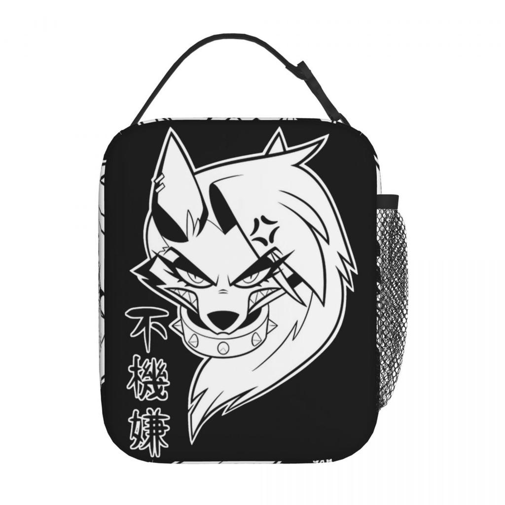 Helluva Loona Insulated Lunch Bag High Capacity Reusable Thermal Bag Tote Lunch Box Office Travel Girl Boy
