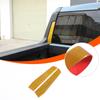 Soft Carbon Fiber For Ford Maverick -2025 Rear Trunk Window Spoiler Pillar Side Anti-Scratch Cover Trim Stickers Accessories