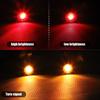 4 Wires E24 Motorcycle LED Turn Signals Light DRL Mini 8mm Retro Indicator Stop Lamp Flasher Blinker For Honda Suzuki Kawasaki