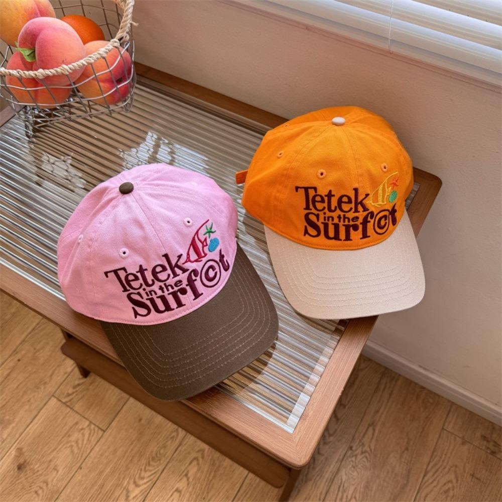 Sunshade Baseball Cap Sun Protection Sunshade Sun Hat Cute Embroidery Letter Baseball Hat  Sports