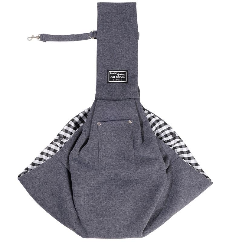 Dog Cat Carrier Sling for 0-15 lbs Hands Free Puppy Crossbody for Travel Breathable Pad Storage Pocket Tote Design Cat Carrier