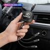 Car Charging Data Cable Extension Three In One Auto Fast Charger For Lexus F-SPORT ES RX NX LS UX LM LX GX LC RZ IS CT GS RC HS
