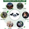 Cute Kids Headlight Cartoon Headband Light Lightweight Animal Headlamp Toy  Boys