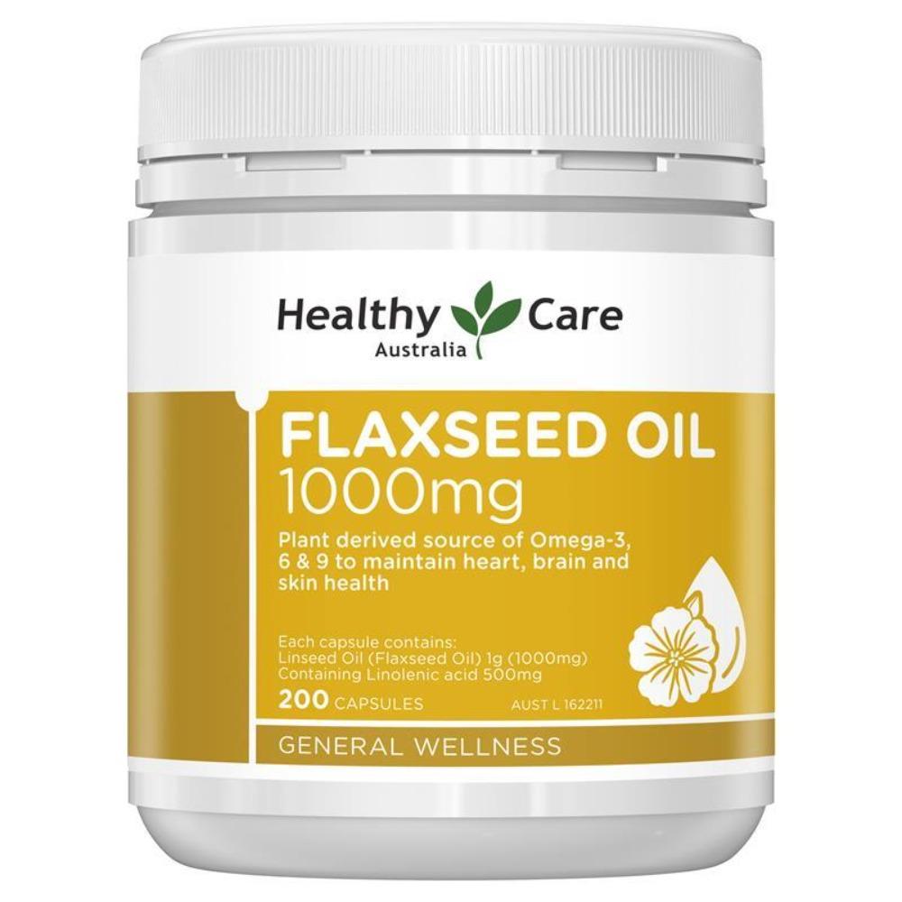 Healthy Care Super Flaxseed Oil 1000mg 200c