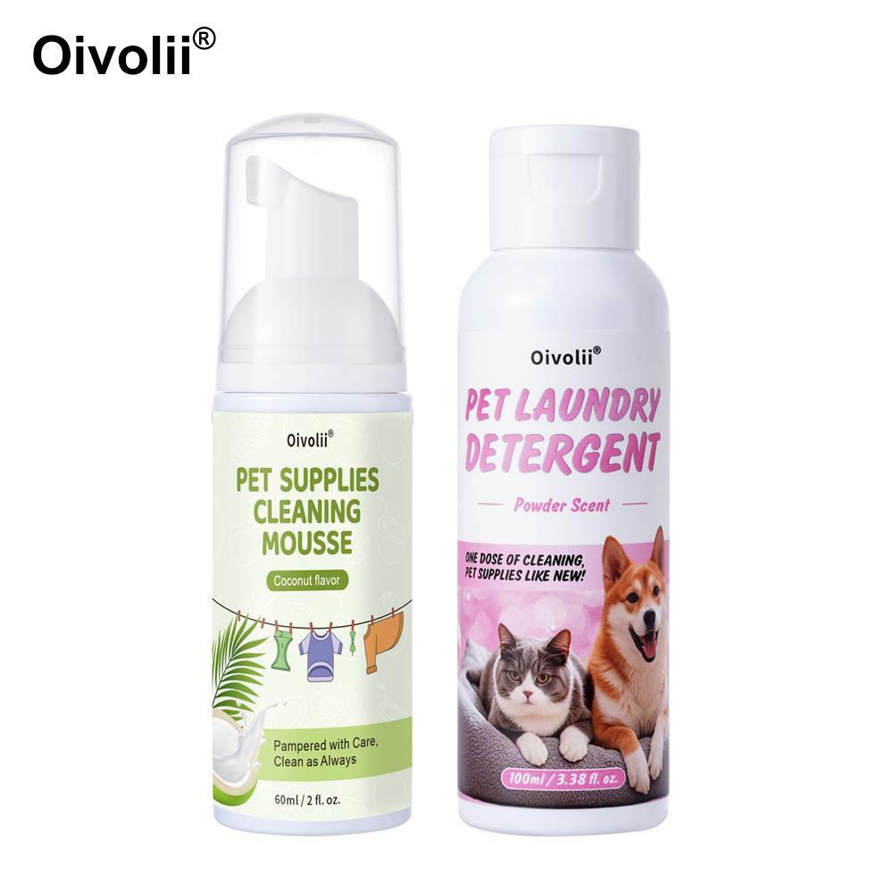 Pet Clothes & Accessories Special Gentle Dry Clean Foam Cleaner Deep Cleansing Odor Removing No-Rinse For Pets