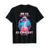 Flamingo Bin Lets Get Started And Itll Escalate Again Anyway T Shirt Vintage Top For Everyday Wear Comfortable Casual