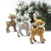 Model Figurine Garden Miniatures Deer Ornaments Animal Sika Deer Simulation Deer Christmas Deer