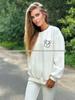 Cartoon Bear Print Hip Hop Pullover Hoodie – Versatile Round Neck for Autumn & Winter