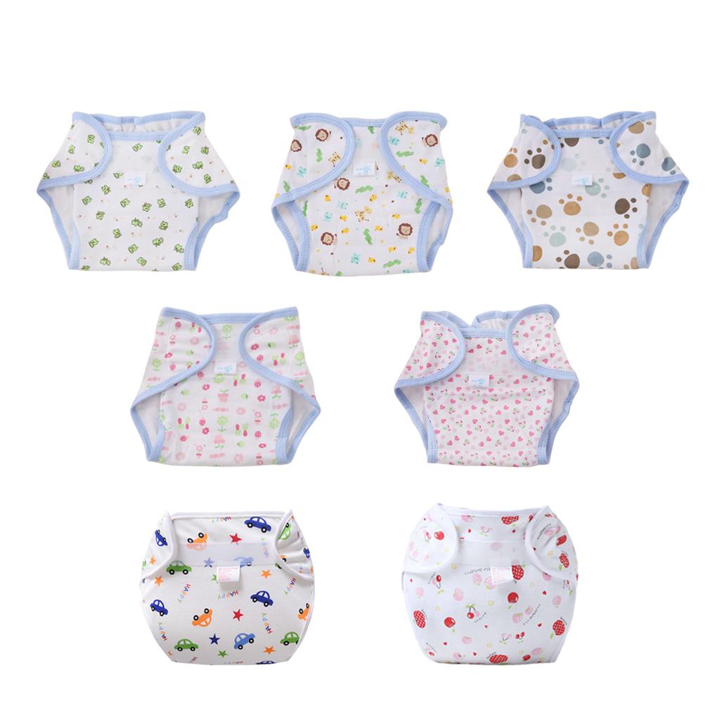 Baby Infant Toddler Waterproof Training Pants Cotton Changing Nappy Cloth Diaper Reusable Washable