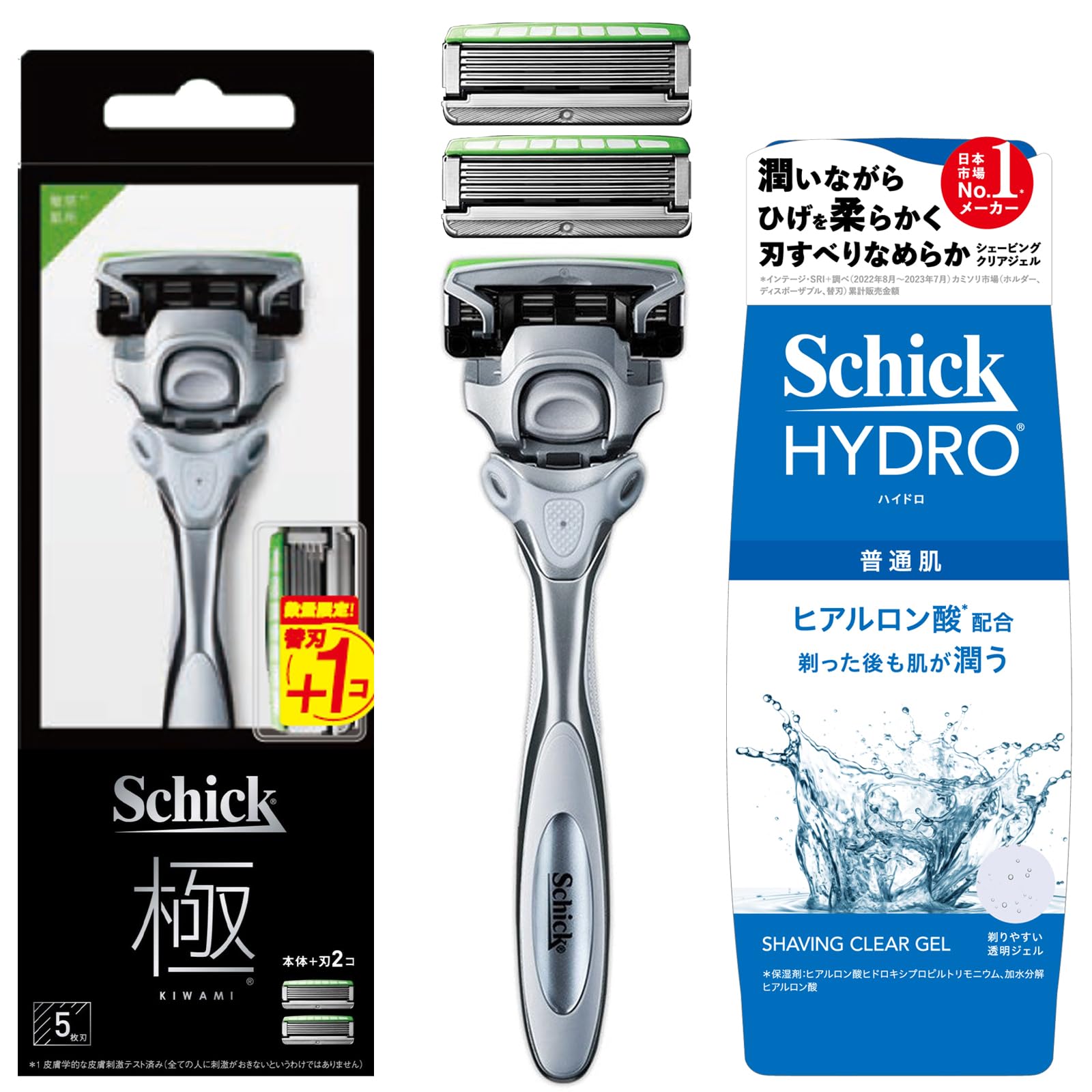 

Schick Kiwami Sensitive Skin Shaving Cream Holder and Shaving Cream Set