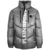 Plein Sport Mens Logo Padded Jacket