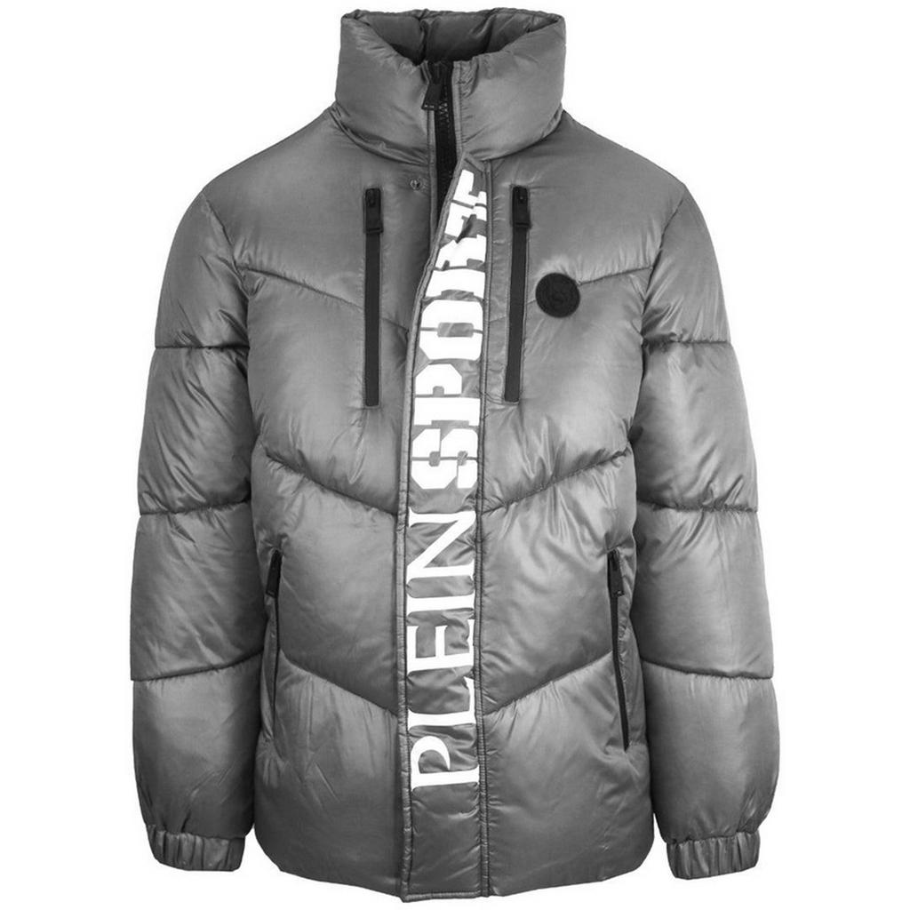 Plein Sport Mens Logo Padded Jacket