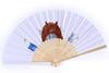 Xiang Ru Set of 2 White Fans Perfect for Cooling Dance Shogi DIY White - Down, Fans, Festivals, (Japanese Chess), Projects, Stylish, Drawing, Gifts,