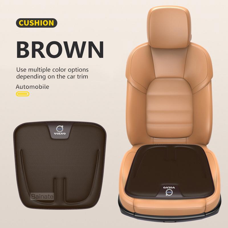 NOUVEAU Coussin de Siège Auto Antidérapant Respirant Volvo XC40 XC60 XC90 S60 S90 V40 V60 V90 EX90 EX40 Housse de Protection pour Coussin de Siège Auto