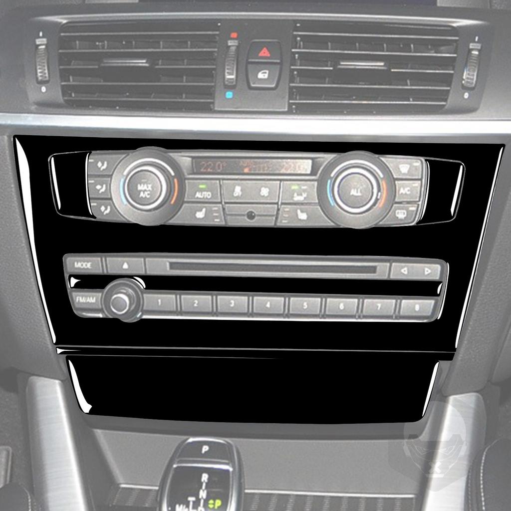 For BMW X3 F25 2011-2017 X4 F26 2014-2017Car Accessories Piano Black Interior Air Vent Taillight Console Trim Modified Sticker