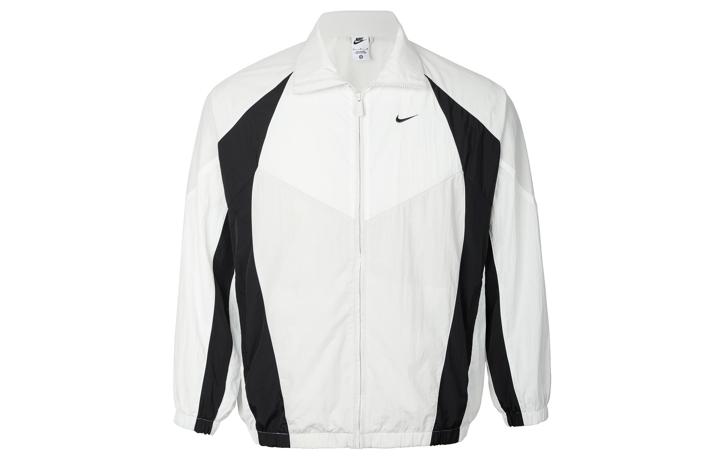 

Nike Jackets Women s White/Black Stand Collar Moderate Other HV4030-078 XL