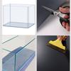 30/40/50cm Fish Tank Background Sticker Black Static Cling Film Adhesive-Backed Film Wallpaper Aquarium Background Decorations