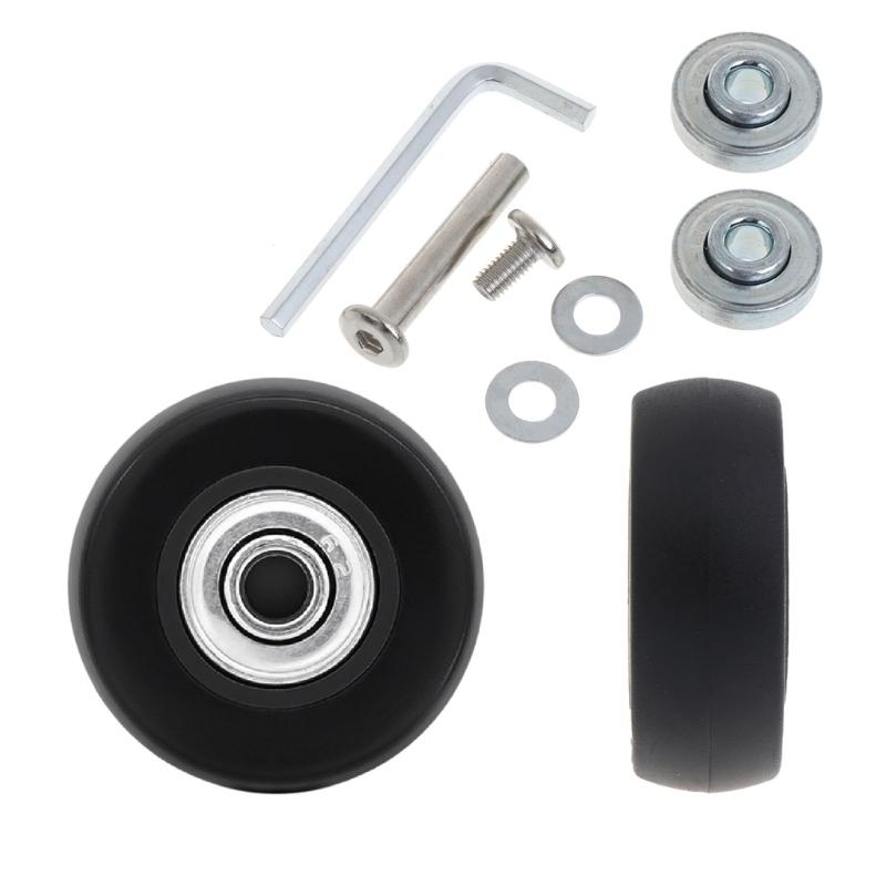 Kufr 1ks DIY Kufr Výměna zavazadel Kolečka Otočná Opravy Příslušenství Mute Roller Wheel pro cestování s cestovní taškou