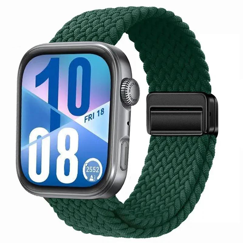 Magnetic Braided Strap for Huawei Watch Fit 4 Pro 3 Nylon Loop Correa Sports Bracelet for Huawei Fit3 Fit4 4Pro Band Accessories