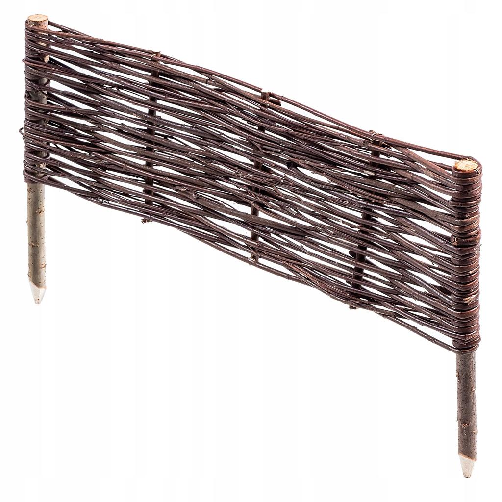 KADAX Wicker Palisade Fence Fence Edging