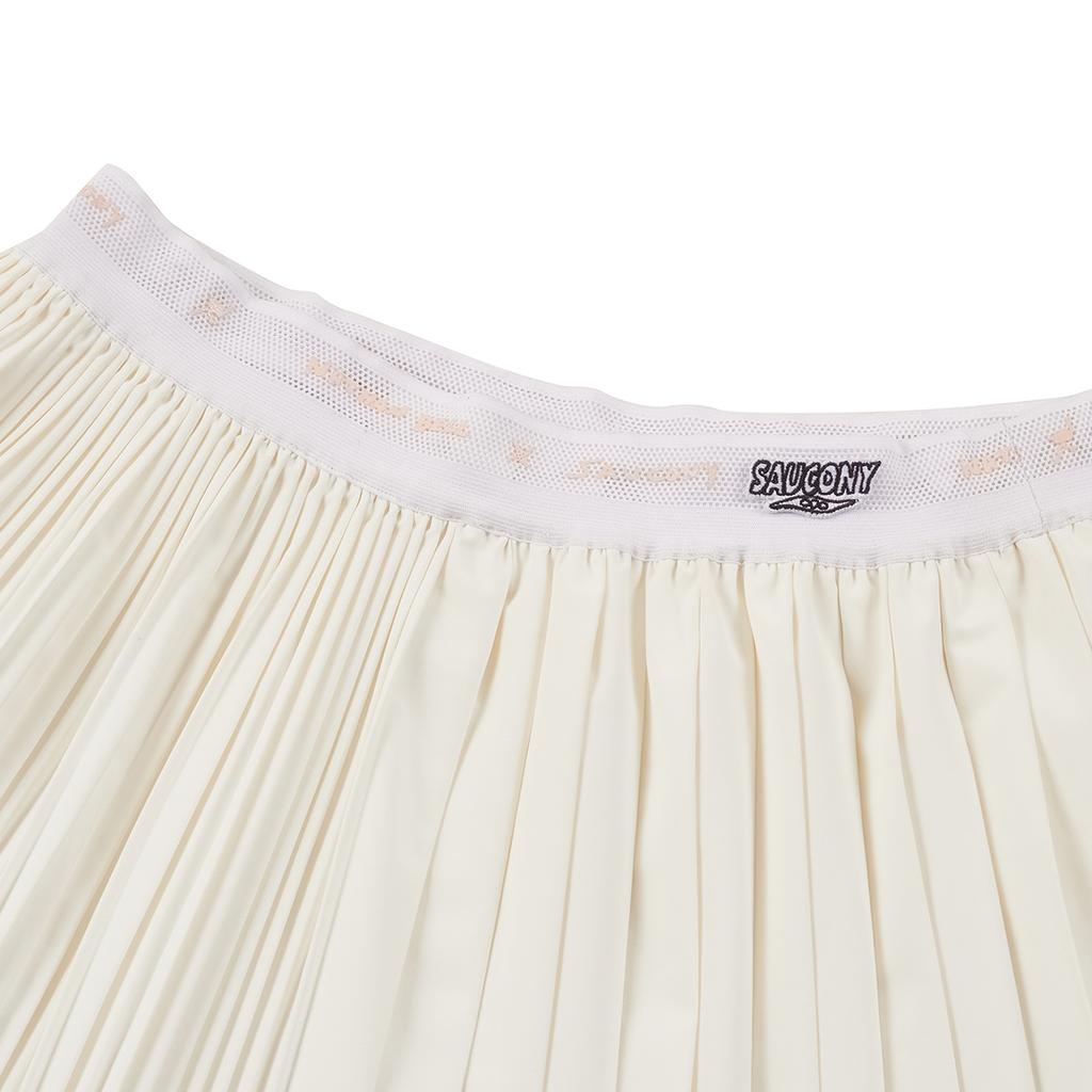SAUCONY Nathan Bell Series Fashion Simple Comfortable Versatile Lace-Up Casual Skirt Women Skirts Off-White SA1259SK41C-WT044