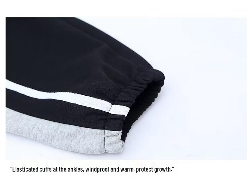 2024 Boys' Trendy Autumn Sweatpants: Stylish Sportswear for Young and Teen Boys
