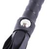 Faux Leather Pimp Whip Racing Riding Party Flogger Queen Black Riding Whip