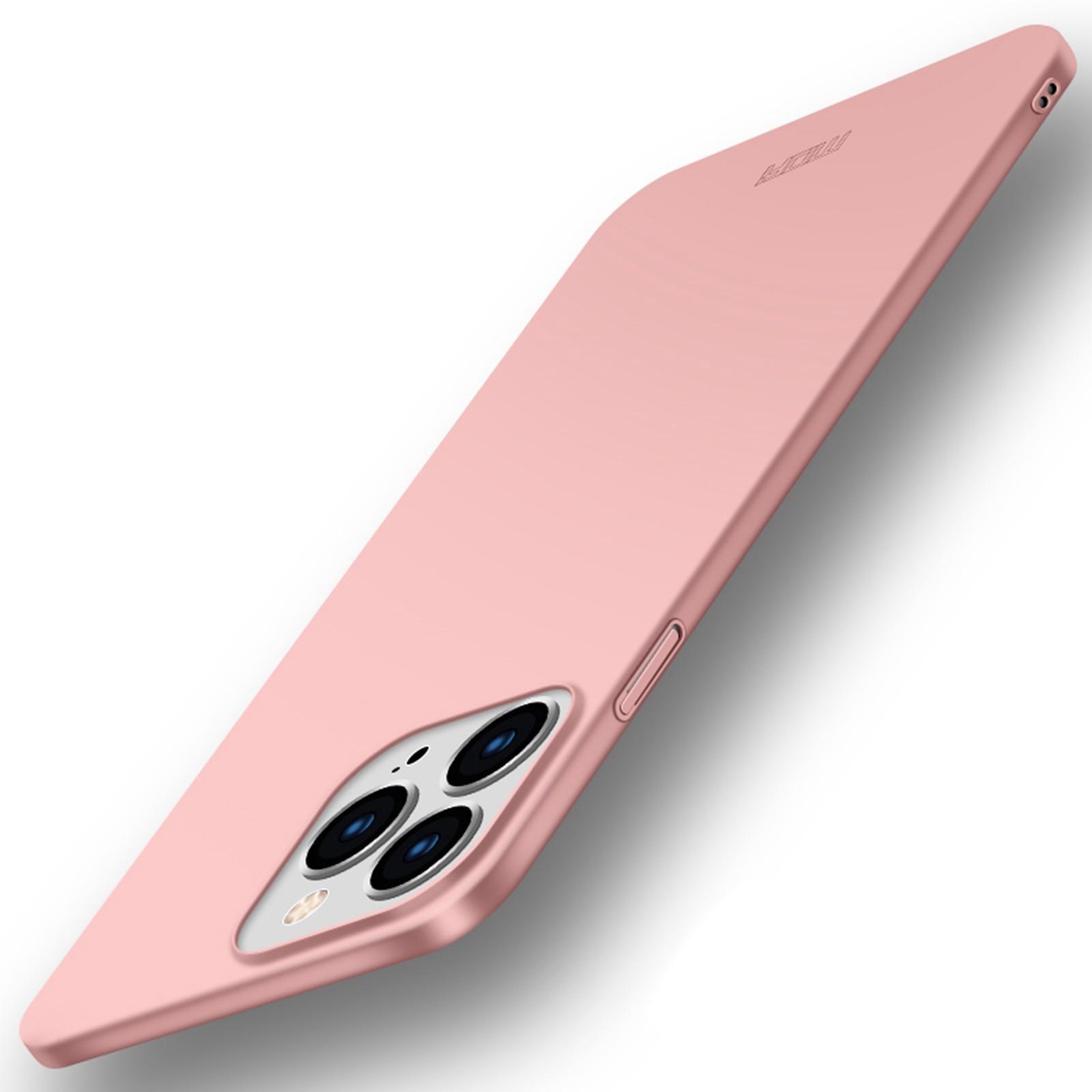 

MOFI JK PC Series-1 Shield for iPhone 15 Plus Cell Phone Cover Anti-Fingerprint Matte PC Phone Case Rose Gold