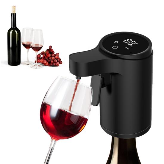 Intelligent Touch Screen Wine Dispenser Rechargeable Electric Aerator One-handed Wine Dispenser Wine Extractor